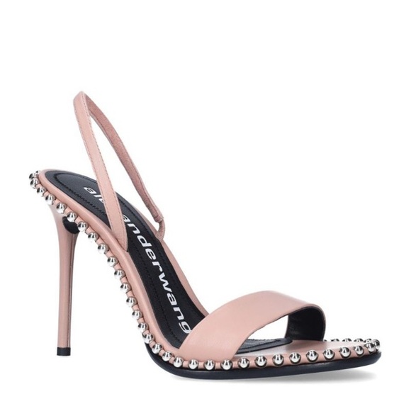 $795 Alexander Wang Nova leather slingback 36.5 - Picture 3 of 10